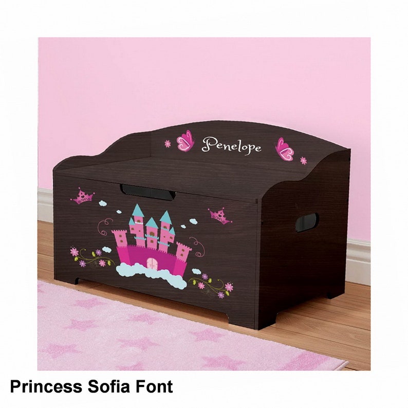 Personalized Dibsies Modern Expressions Princess Toy Box Etsy