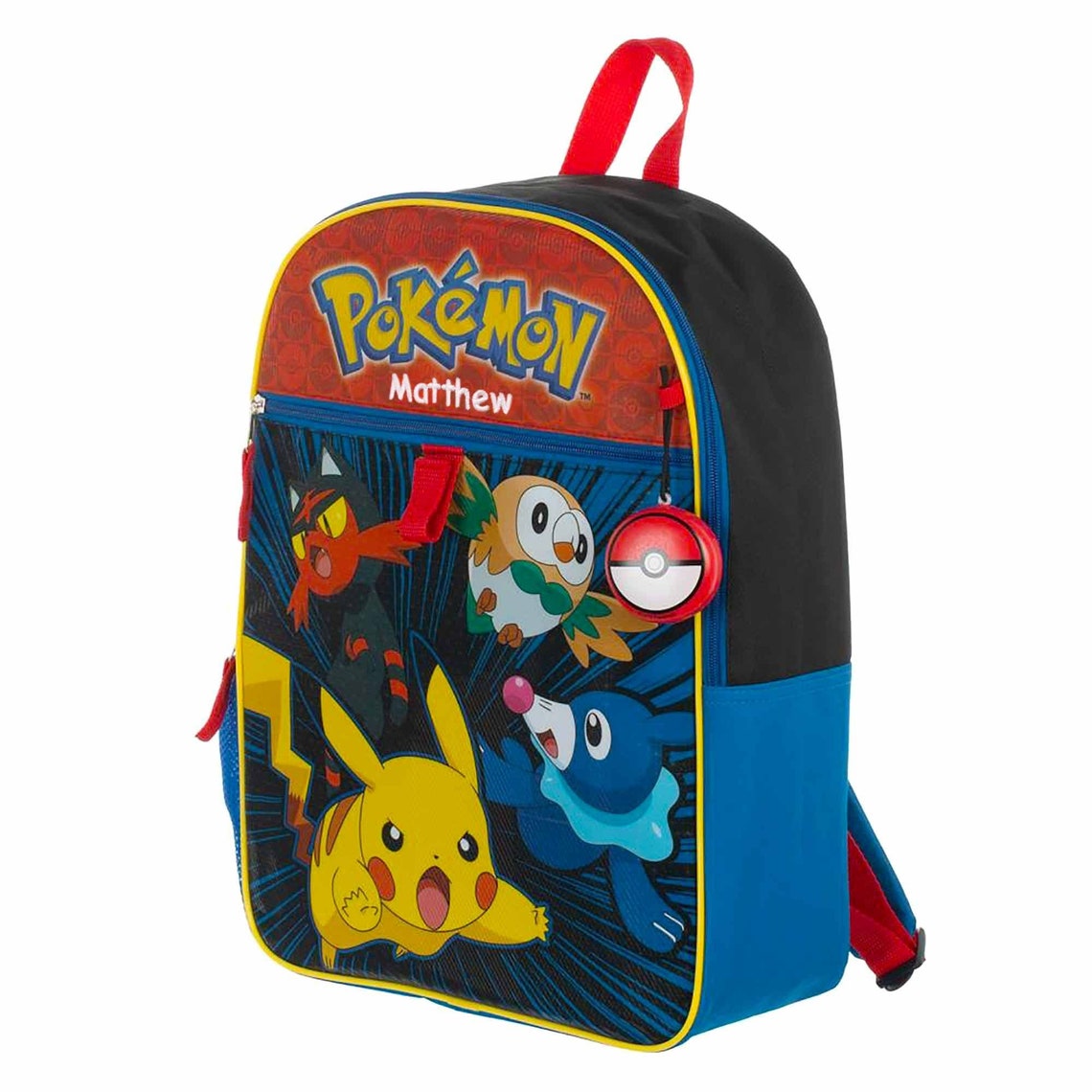 Personalized 16 Pokemon Backpack with Utility Case Etsy
