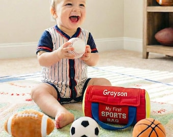 Personalized My First Sportsbag 8" Playset