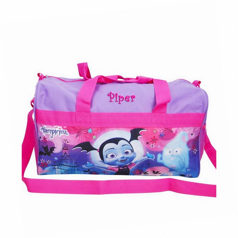 Personalized Vampirina Kids Travel Duffel Bag 18