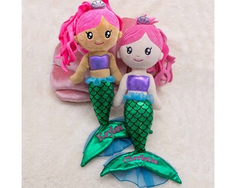 Personalized Dibsies Mermaid Dolls - 16 Inch