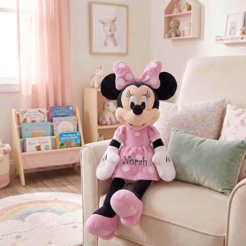 Personalized Licensed Disney's Minnie Mouse Plush Doll - 15 Inch Doll image 8