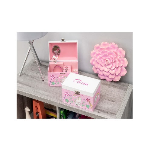 Personalized Musical Jewelry Box Jewelry Box for Girls Etsy