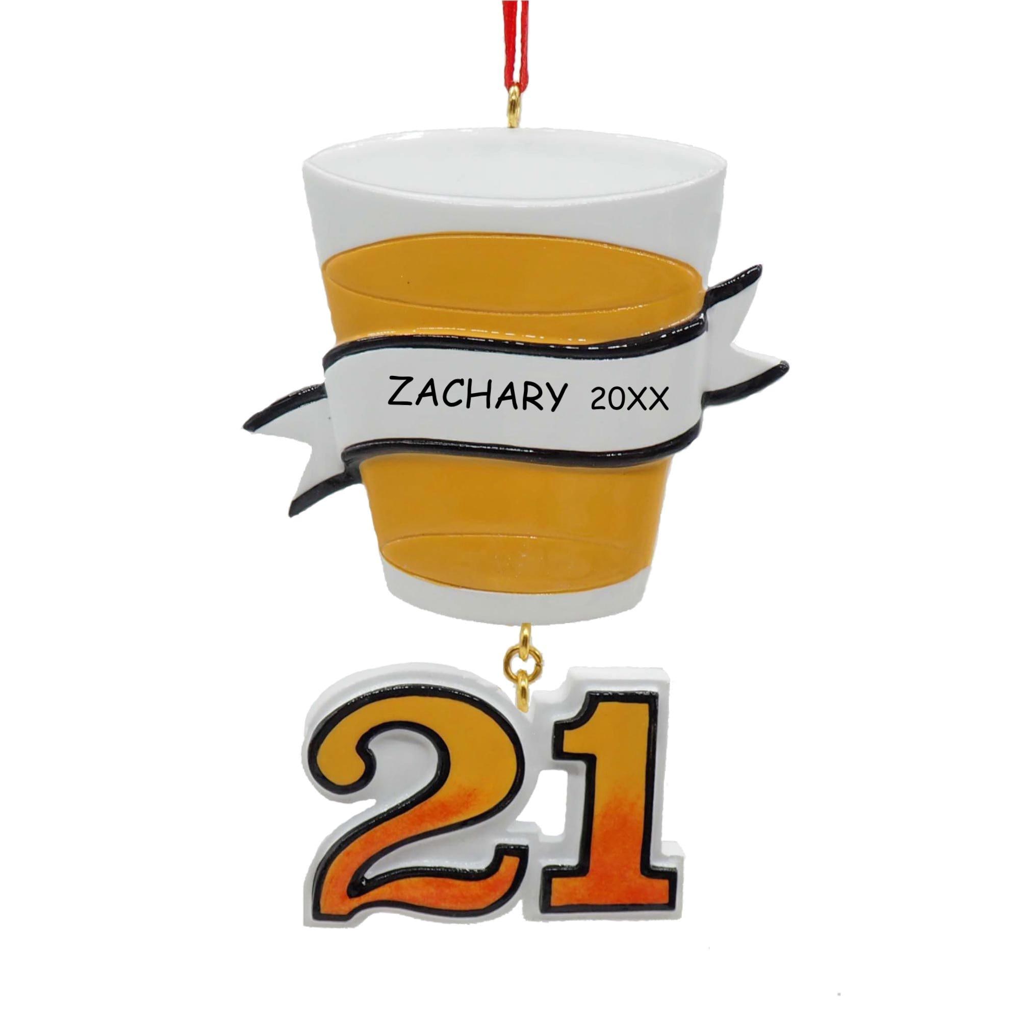 21st Birthday Gift For Him Personalized Pocket Knife Twenty
