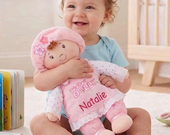 Personalized My First Dolly - Brunette - 13 inch