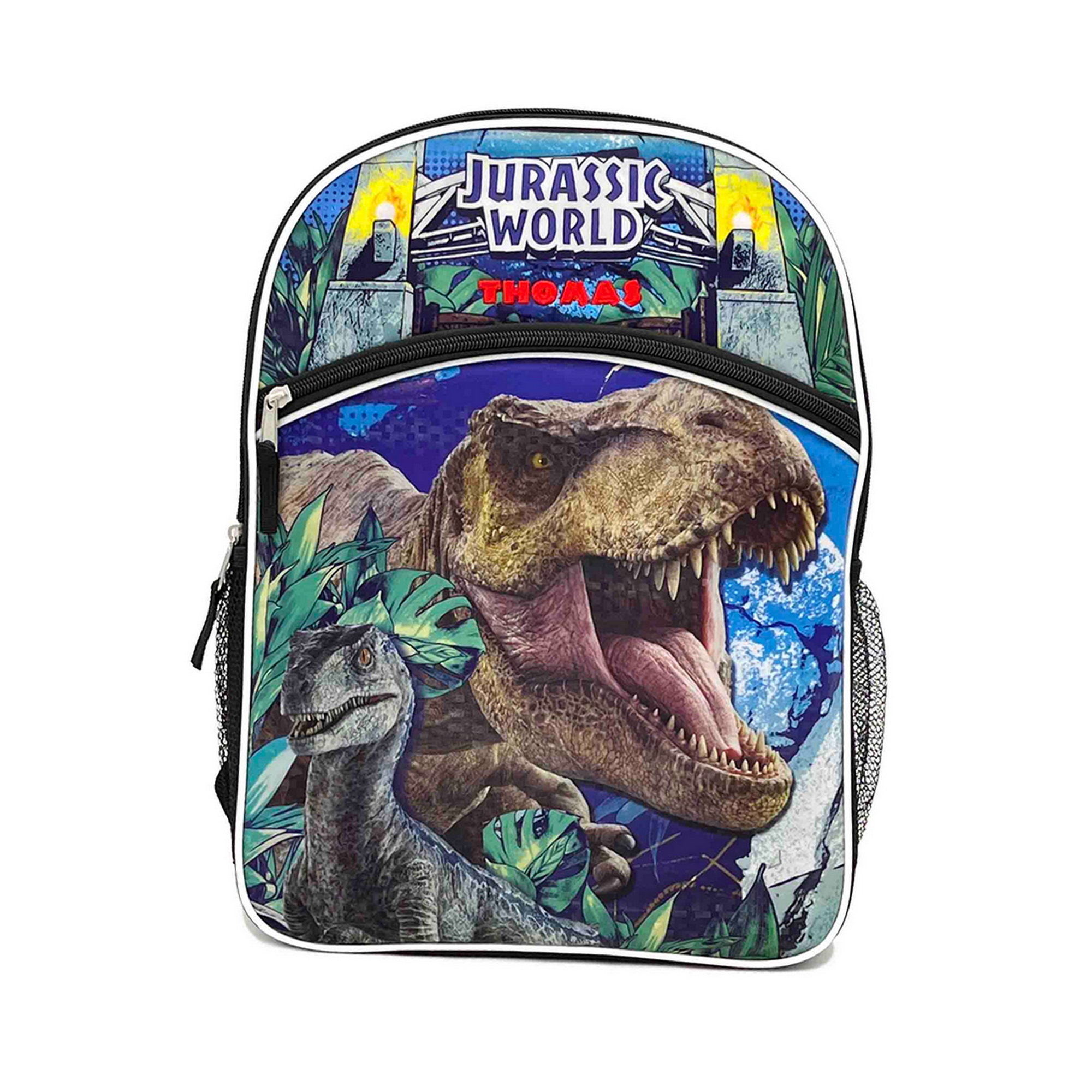 Personalized Jurassic World Roaring T-rex Backpack 16 Inch 