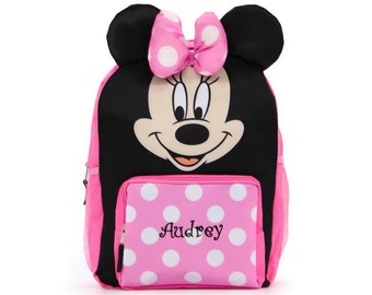 Personalized Minnie Mouse "We've Got Ears, Say Cheers" Backpack - 16 inch