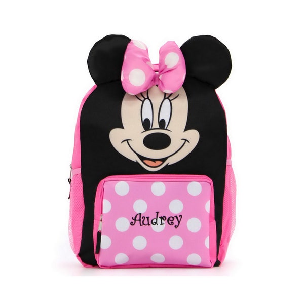 Personalized Minnie Mouse "We've Got Ears, Say Cheers" Backpack - 16 inch