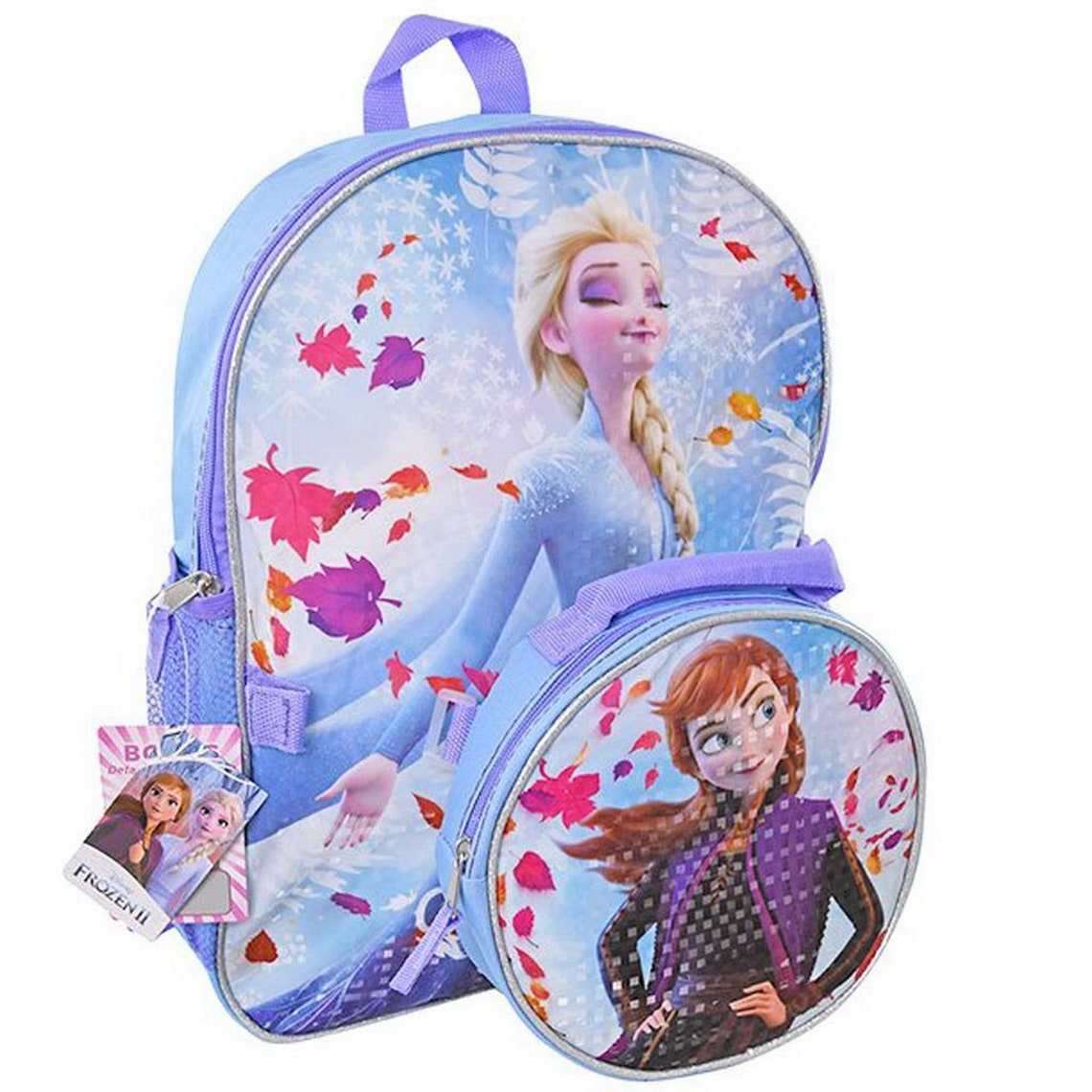 frozen backpack with lunch bag