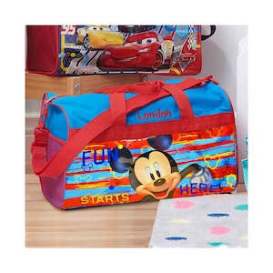 Personalized Mickey Mouse Travel Duffel Bag - 18&quot;