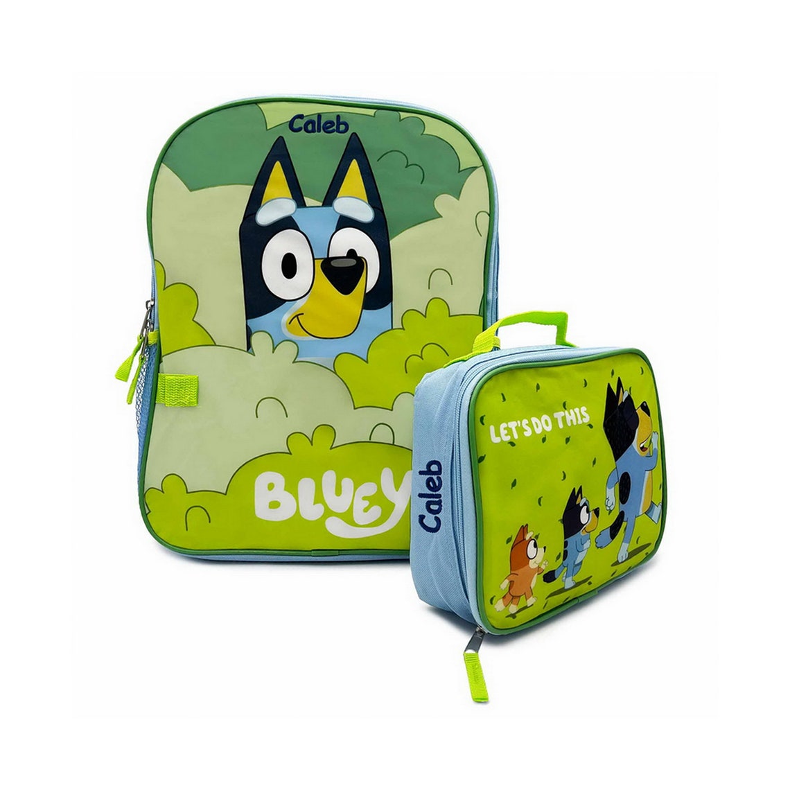 Personalized Bluey Backpack and Lunch Box Combo Etsy Canada