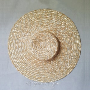 Bergère En Paille XVIIIe Siècle 18th Century straw Hat image 7