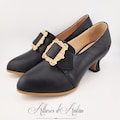 Trianon - Black - 18th Century Shoes product logo