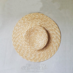 Bergère En Paille XVIIIe Siècle 18th Century straw Hat image 3