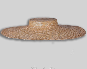 Bergère En Paille - XVIIIe Siècle - 18th Century straw Hat