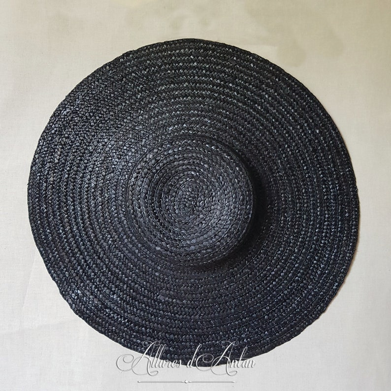 Bergère En Paille XVIIIe Siècle 18th Century straw Hat image 2