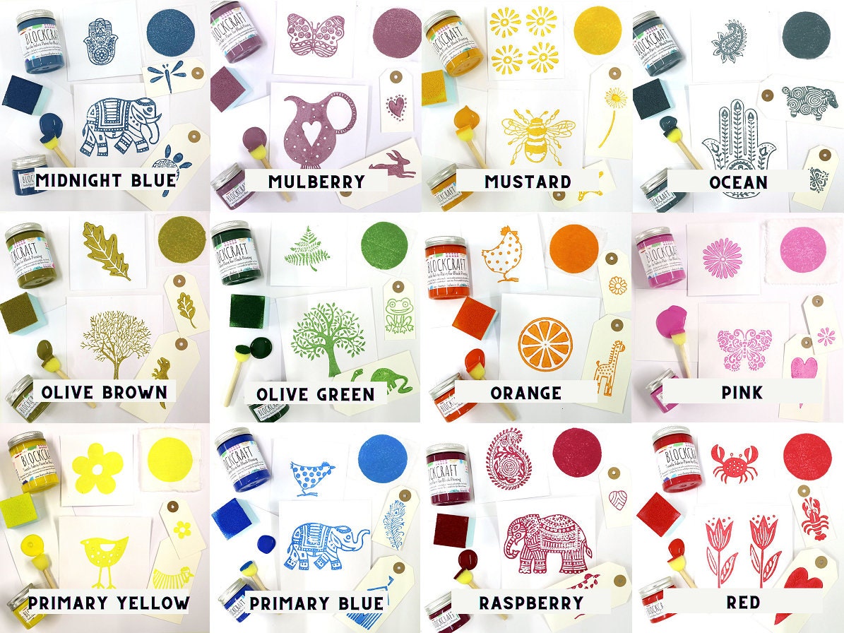 Block Craft Fabric Paint 100ML Etsy