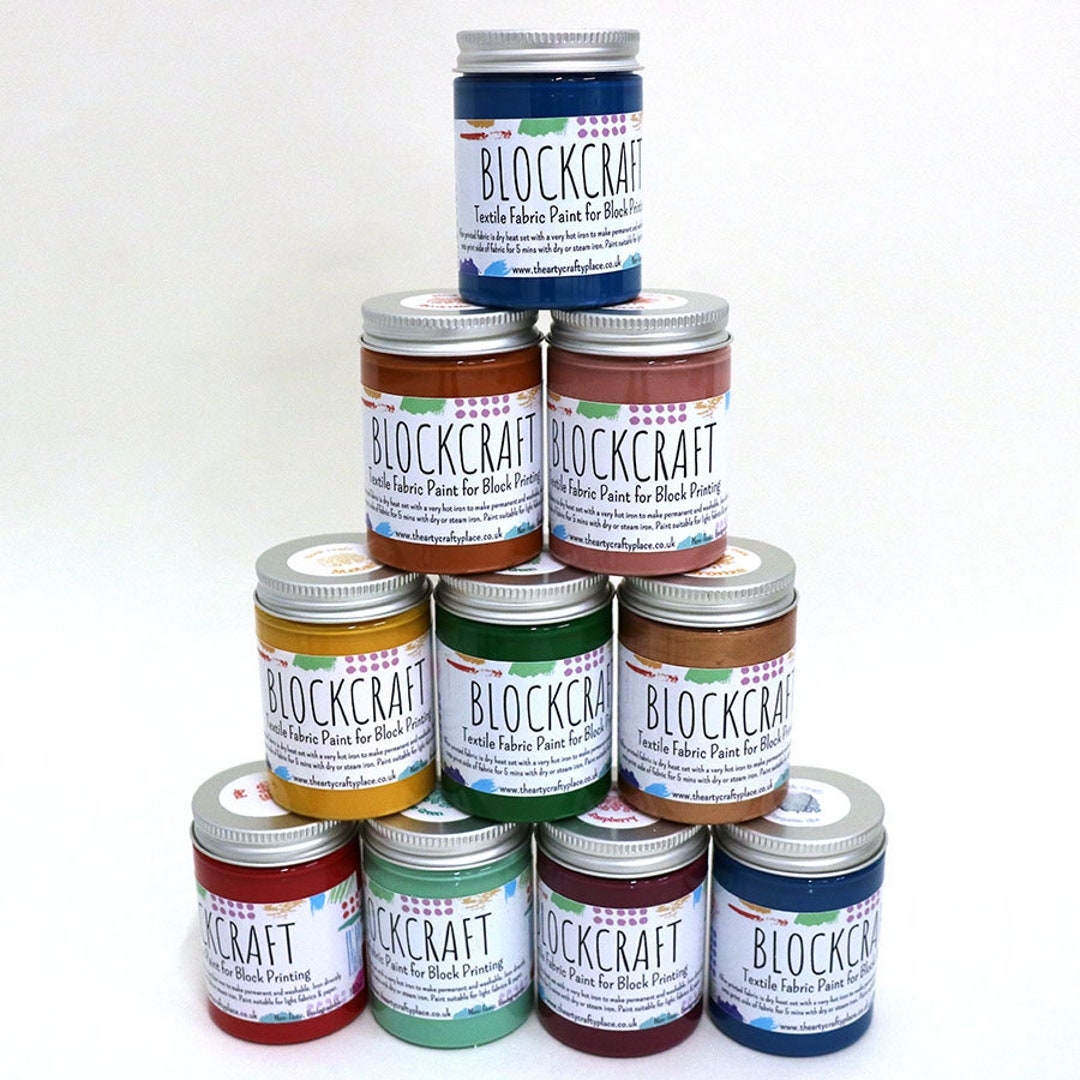 Block Craft Fabric Paint 100ML Etsy UK