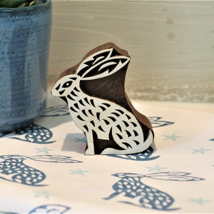 Indian Block Printing - Sitting Hare