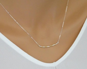 Personalized Necklace Gift Dainty Morse Code Name Jewellery
