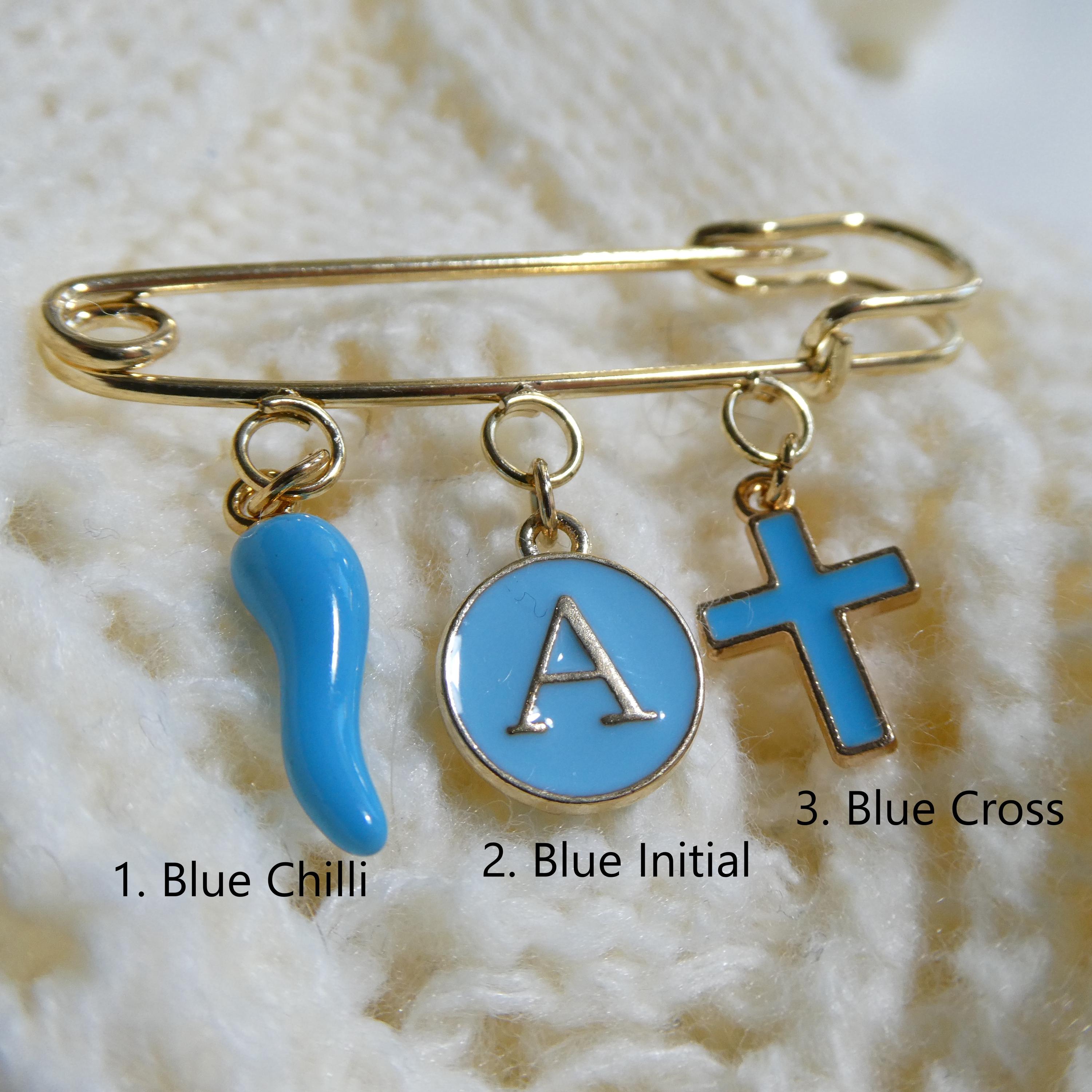 Personalized Baptism Pin: Baby Boy Keepsake Safety Brooch Girl - Etsy