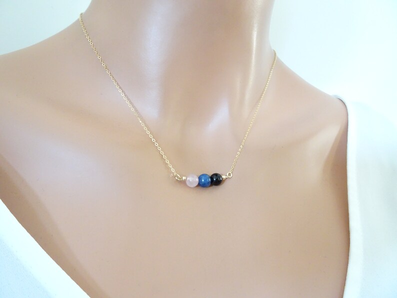 Anxiety Crystal Necklace for Women natural Gemstone Etsy