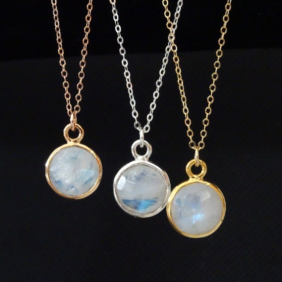 gemini stone necklace