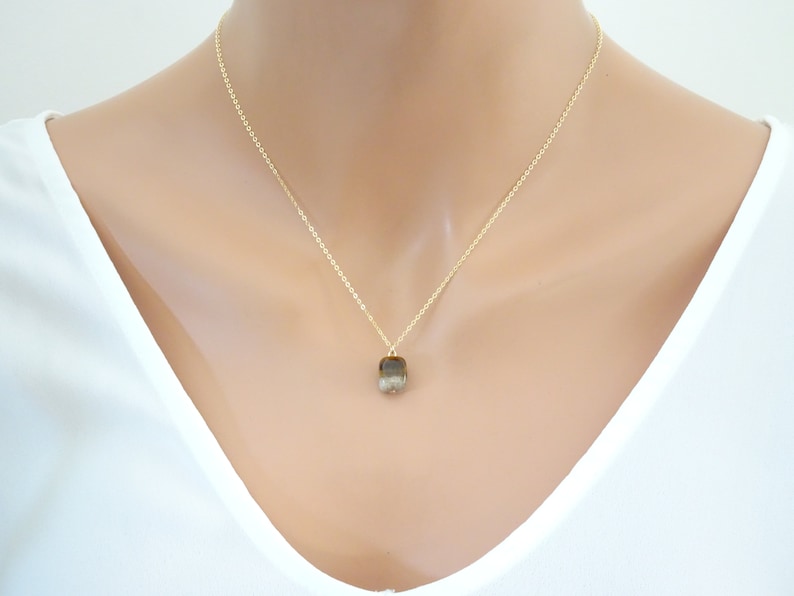 Gift for her Necklace Tiger Eye pendant necklace Natural gemstone Jewelry
