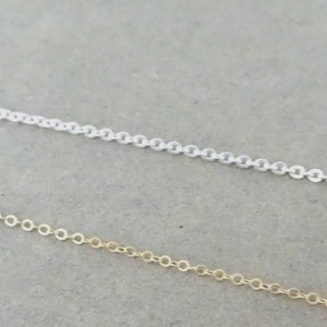 ONE Dainty Cable Chain Necklace, Replacement Necklace image 3