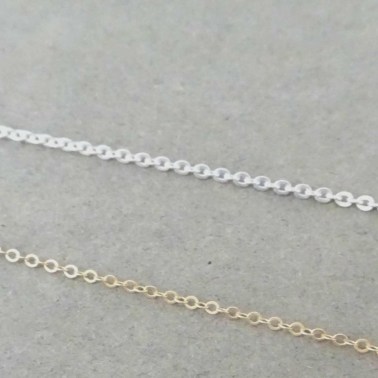 Minimalist Chain Necklace Gold, Silver, or Rose Gold Basic Gold Chain  Necklace Dainty Necklace Layering Thin Chain Necklace 