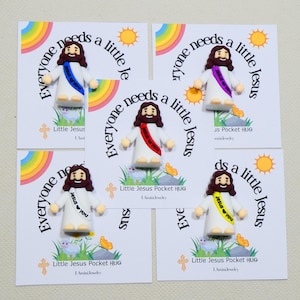 Little Jesus Pocket Hug: Religious Mini Christ Figure