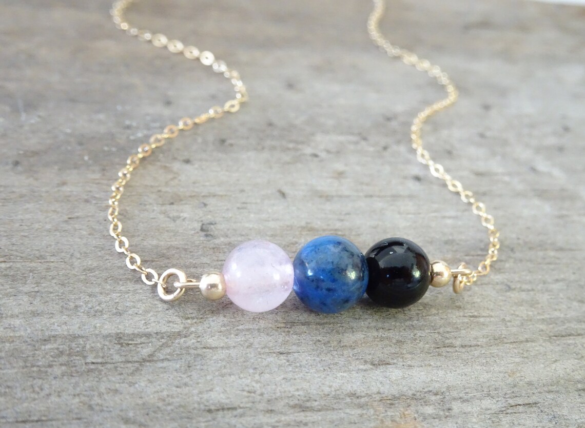 Anxiety Crystal Necklace for Women natural Gemstone Etsy