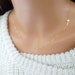 Cross Necklace, Sideways Cross Jewellery Gift for Her, Dainty Cross 