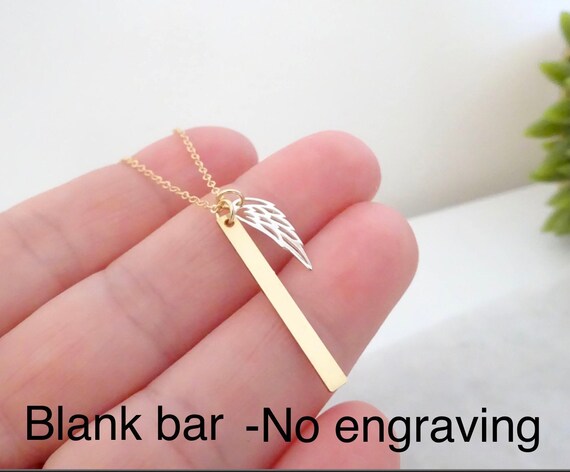 Custom Dad Memorial Necklace Name 