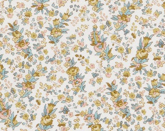Liberty Fabrics - Christabel Rose (B)- Tana Lawn™ Cotton - Liberty of London - Pink / Green
