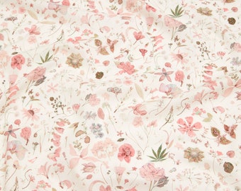 Liberty Fabrics - Floral Eve Liberty Tana Lawn Fabric - Liberty of London - Pink - Floral Fabric