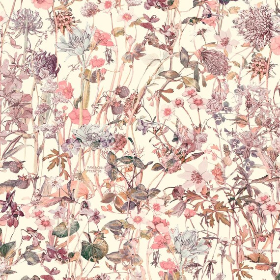 Liberty Fabrics Wildblumen F Lawn Baumwolle Liberty of London