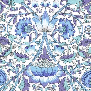 Liberty Fabrics - Lodden E Tana Lawn Cotton Liberty of London - Blue ...