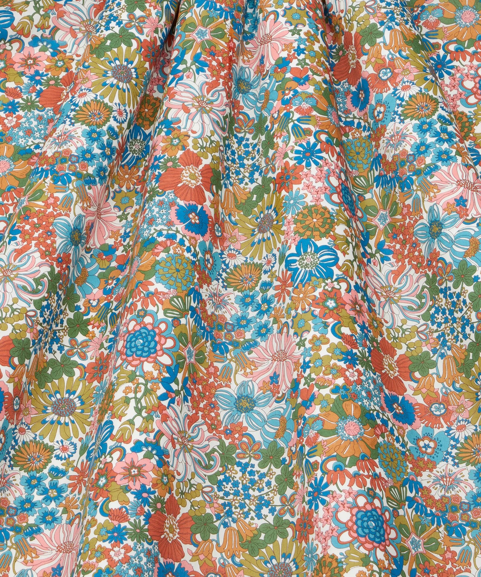 Liberty Fabrics - Rainbow Garden B Tana Lawn Cotton Liberty of London ...