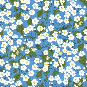Liberty Fabrics - Mitsi G Tana Lawn Cotton Liberty of London - Blue