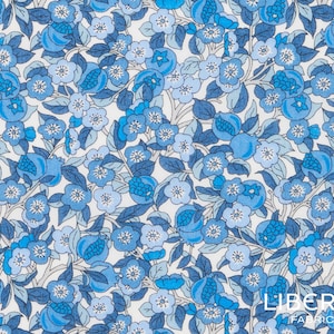 Liberty Fabrics - Nectar C - Tana Lawn™ Cotton - Liberty of London - Blue