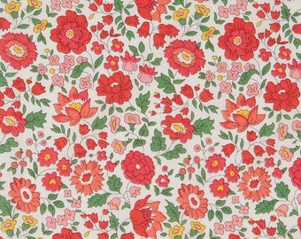 Liberty Fabrics - Danjo A Tana Lawn™ Cotton - Liberty of London - Red/ Pink