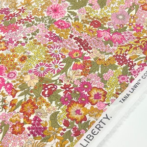Liberty Fabrics - Margaret Annie J - Tana Lawn™ Cotton - Liberty of London - Pink