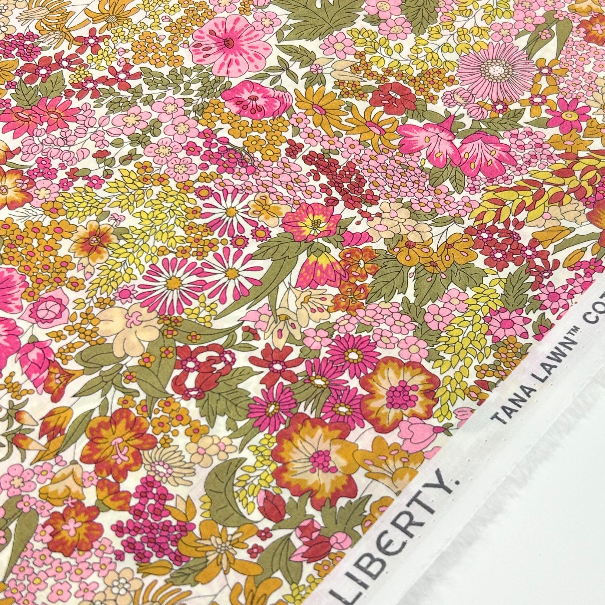 Liberty Fabrics - Margaret Annie J - Tana Lawn™ Cotton - Liberty of London - Pink