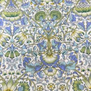 Liberty Fabrics - Lodden G Tana Lawn Cotton Liberty of London - Azul/Verde