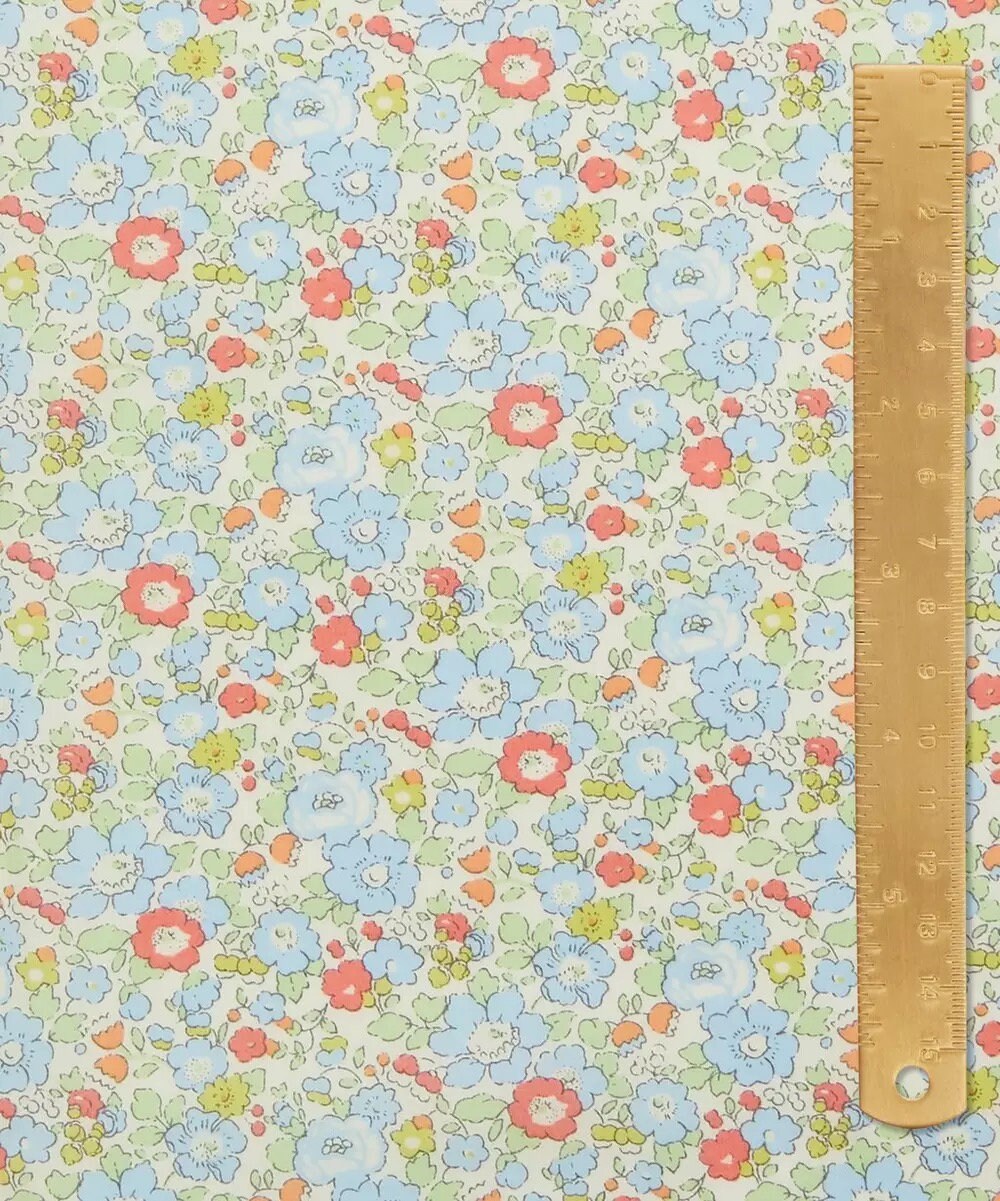 Liberty Fabrics Betsy Ann C Tana Lawn Cotton Liberty of London Blue - Etsy