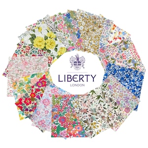 Liberty London Tana Lawn 5 Inch Charm Pack - Random Assortment Prints 25 Total