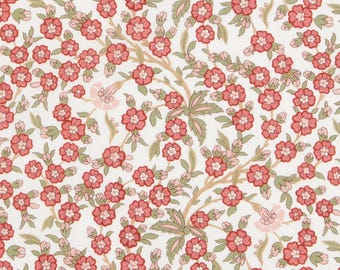 Liberty Fabrics - Empress (A) Tana Lawn™ Cotton Fabric - Liberty of London - Pink/Red