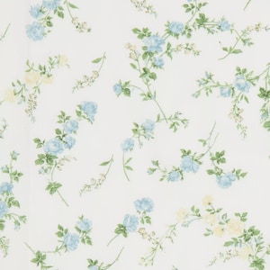 NEW** Liberty Fabrics - Organic Elizabeth Liberty Tana Lawn Fabric - Liberty of London - Blue - White - Floral Fabric