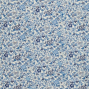Liberty Fabrics - Katie und Millie C Tana Lawn Baumwolle Liberty of London - Blau